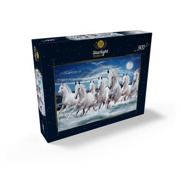 Seven horses at a gallop 500 Jigsaw Puzzle box view1