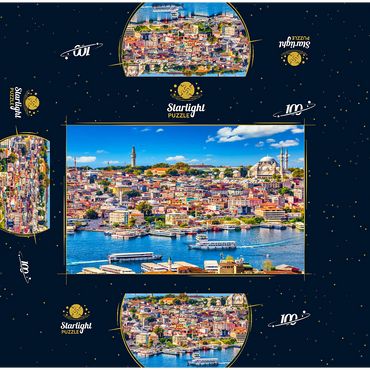 Golden Horn Istanbul 100 Jigsaw Puzzle box 3D Modell