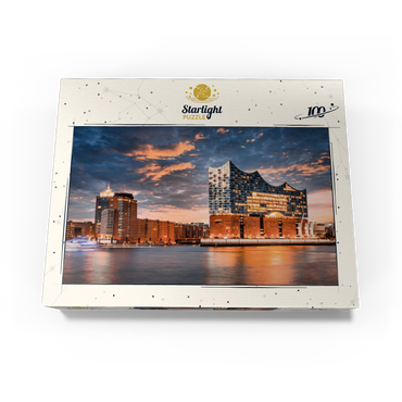 The Elbe Philharmonic Hall in Hamburg 100 Jigsaw Puzzle box view1