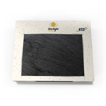 Dark gray black slate, unsolvable puzzle 1000 Jigsaw Puzzle box view1