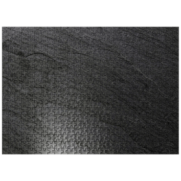 puzzleplate Dark gray black slate unsolvable puzzle 500 Jigsaw Puzzle