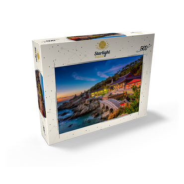 Beautiful sunrise Haedong Yongongs Temple Busan Korea 500 Jigsaw Puzzle box view2