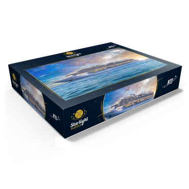 Cruise ship in the Caribbean 100 Jigsaw Puzzle box view1