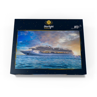 Cruise ship in the Caribbean 100 Jigsaw Puzzle box view1