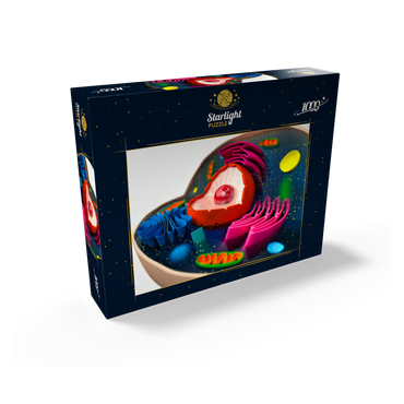 The structure of a biological cell (3D model) 1000 Jigsaw Puzzle box view1