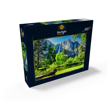 Yosemite Waterfall Yosemite National Park California 500 Jigsaw Puzzle box view1