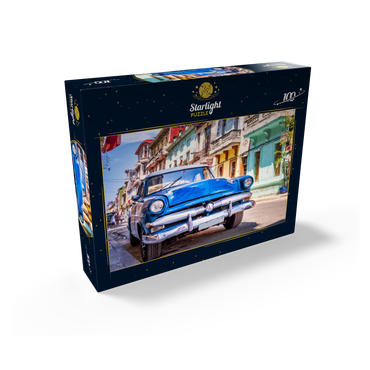 Vintage car in Havana Cuba 100 Jigsaw Puzzle box view1