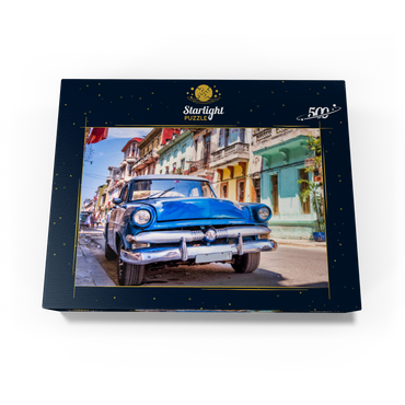 Vintage car in Havana Cuba 500 Jigsaw Puzzle box view1