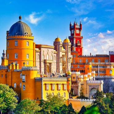 Palácio Nacional da Pena in Sintra, Lisbon, Portugal 1000 Jigsaw Puzzle 3D Modell