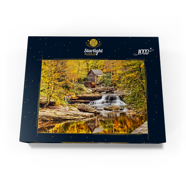 The Glade Creek Grist Mill in Babcock State Park in southern West Virginia. 1000 Jigsaw Puzzle box view1