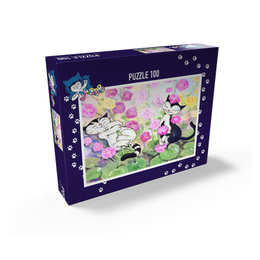 Kater Jacob - Da blüht uns was! 100 Jigsaw Puzzle box view1