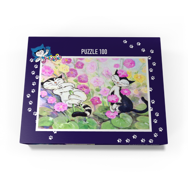 Kater Jacob - Da blüht uns was! 100 Jigsaw Puzzle box view1