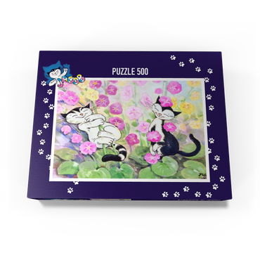 Kater Jacob - Da blüht uns was! 500 Jigsaw Puzzle box view1