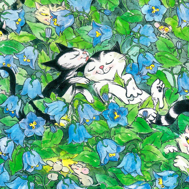 Jacob the cat - It shall remain a secret! 500 Jigsaw Puzzle 3D Modell