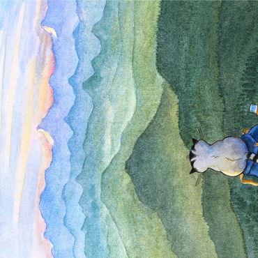 Jacob the cat - Nothing is impossible! 1000 Jigsaw Puzzle 3D Modell