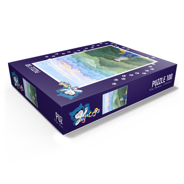 Jacob the cat - Nothing is impossible! 100 Jigsaw Puzzle box view1