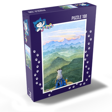 Jacob the cat - Nothing is impossible! 100 Jigsaw Puzzle box view1