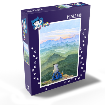 Jacob the cat - Nothing is impossible! 500 Jigsaw Puzzle box view1