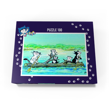 Jacob the cat - The adventure 100 Jigsaw Puzzle box view1
