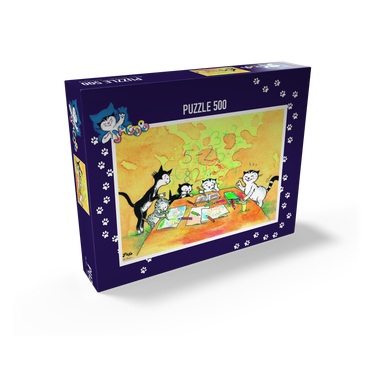 Jacob the cat - The diligent 500 Jigsaw Puzzle box view1