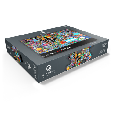r/place Pixel War 04.2022 - Extreme Size, Part 6/6 for collage 1000 Jigsaw Puzzle box view1