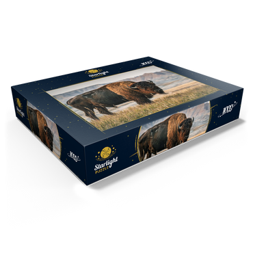 American Bison in South Dakota 1000 Jigsaw Puzzle box view1