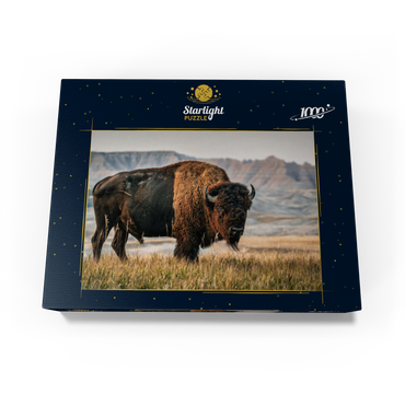 American Bison in South Dakota 1000 Jigsaw Puzzle box view1