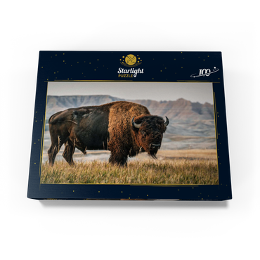 American Bison in South Dakota 100 Jigsaw Puzzle box view1