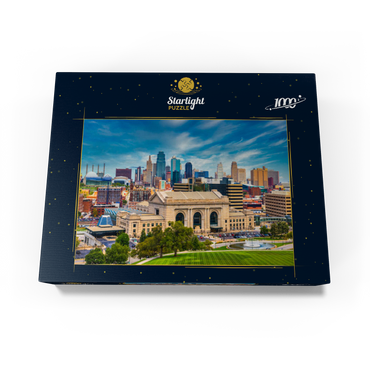 Skyline of Kansas City, Missouri, USA 1000 Jigsaw Puzzle box view1