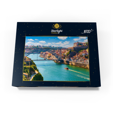 Picturesque colorful view of the old town of Porto, Portugal 1000 Jigsaw Puzzle box view1