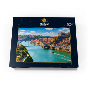 Picturesque colorful view of the old town of Porto, Portugal 500 Jigsaw Puzzle box view1