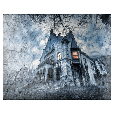 puzzleplate Lost Places - Old enchanted abandoned house 100 Jigsaw Puzzle