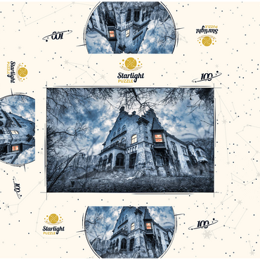 Lost Places - Old enchanted abandoned house 100 Jigsaw Puzzle box 3D Modell