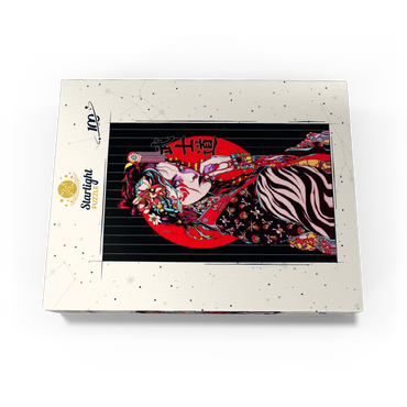 Geisha woman - Japan character 100 Jigsaw Puzzle box view1