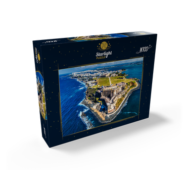 Aerial view of the Castillo San Felipe del Morro in Old San Juan, Puerto Rico 1000 Jigsaw Puzzle box view1