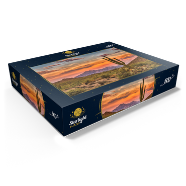 Sunset in the Sonoran Desert near Phoenix, Arizona 500 Jigsaw Puzzle box view1