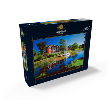Göta Hotel by the Göta Canal, Borensberg, Östergötland, Sweden 500 Jigsaw Puzzle box view1