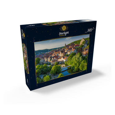 View of the old town on the Kocher 500 Jigsaw Puzzle box view1