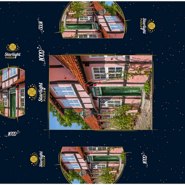 Erichsens Gård Museum 1000 Jigsaw Puzzle box 3D Modell