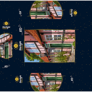 Erichsens Gård Museum 100 Jigsaw Puzzle box 3D Modell