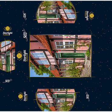 Erichsens Gård Museum 500 Jigsaw Puzzle box 3D Modell