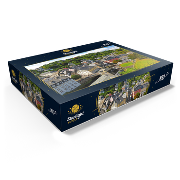 Old town with Protestant town church, Monschau 100 Jigsaw Puzzle box view1