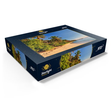 Beach Anse Forbans, East Coast, Mahe Island, Seychelles 1000 Jigsaw Puzzle box view1