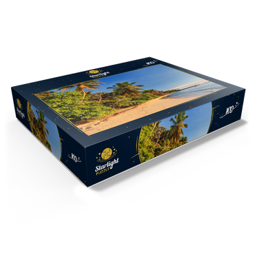 Beach Anse Forbans, East Coast, Mahe Island, Seychelles 100 Jigsaw Puzzle box view1