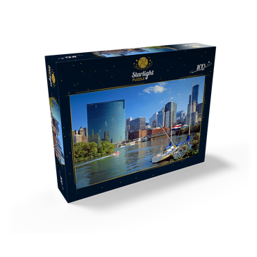 Chicago skyline, Illinois, USA 100 Jigsaw Puzzle box view1