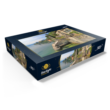 Villa Monastero, Varenna, Lake Como, Province of Lecco, Lombardy, Italy 500 Jigsaw Puzzle box view1