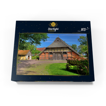 Open-air museum Ammerland farmhouse in the spa gardens, Bad Zwischenahn 100 Jigsaw Puzzle box view1