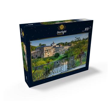 Monasterio San Xulián y Basilisa de Samos in Samos near Sarria, Camino de Santiago pilgrimage route 100 Jigsaw Puzzle box view1