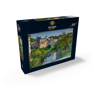 Monasterio San Xulián y Basilisa de Samos in Samos near Sarria, Camino de Santiago pilgrimage route 500 Jigsaw Puzzle box view1