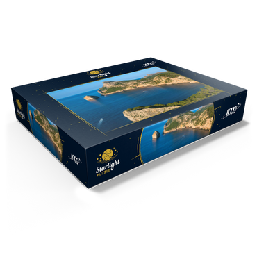 Cap de Formentor with the island Illot el Colomer, Pollenca, Serra de Tramuntana, Mallorca 1000 Jigsaw Puzzle box view1